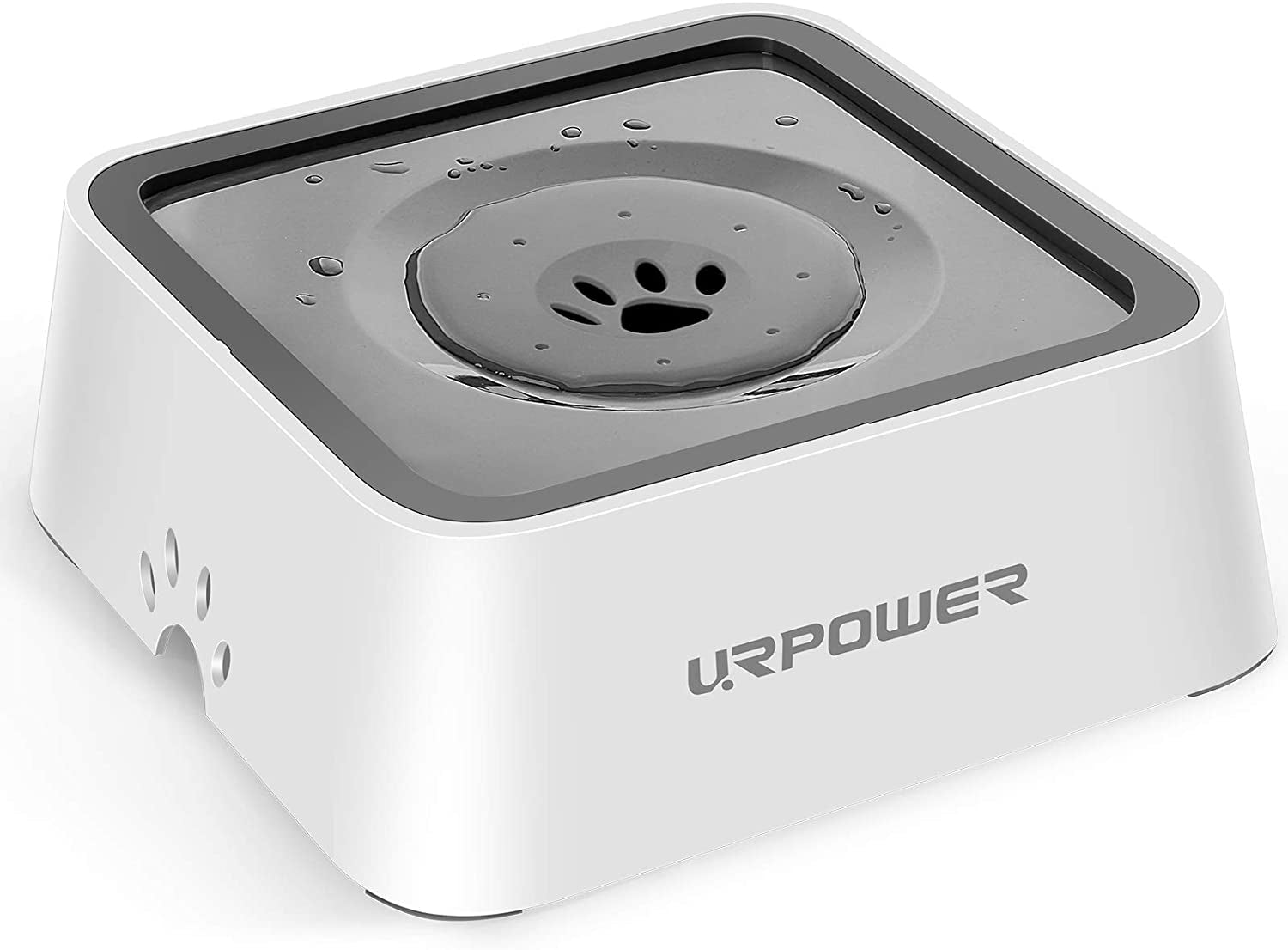 2.5L Dog Water Bowl 85Oz Large Capacity Dog Bowls No Spill Pet Water Dispenser for Messy Drinkers Splash Proof Slow Feeder Vehicle Carried Travel Bowl for Dogs, Cats &Pets